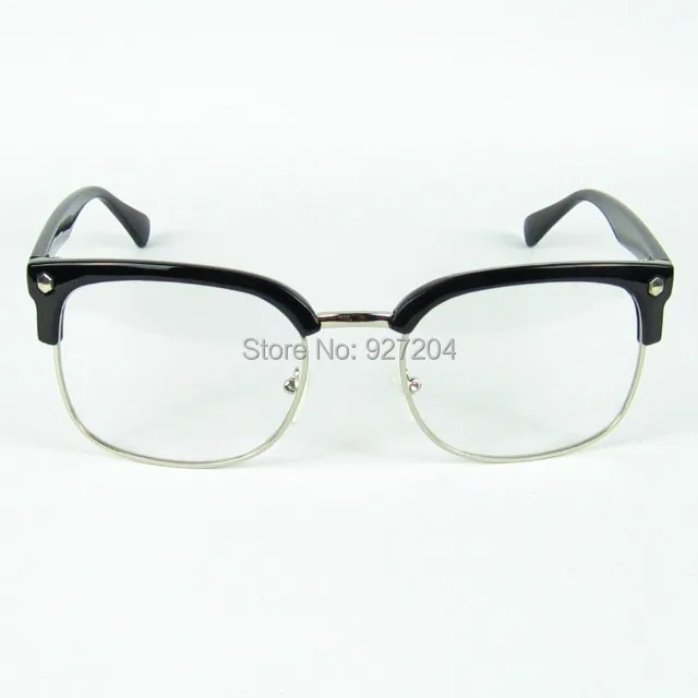 half plastic half metal glasses