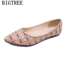 Модная женская обувь на плоской подошве с острым носком в богемном стиле; женская обувь на плоской подошве; женская элегантная обувь; zapatos de mujer buty damskie