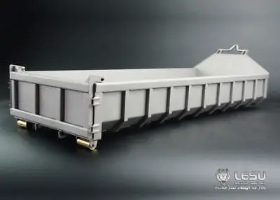 LESU 1/14 Metal Bucket 8*8 Hydraulic Dumper RC Truck Roll On/Off Tipper Tmy   TH01998