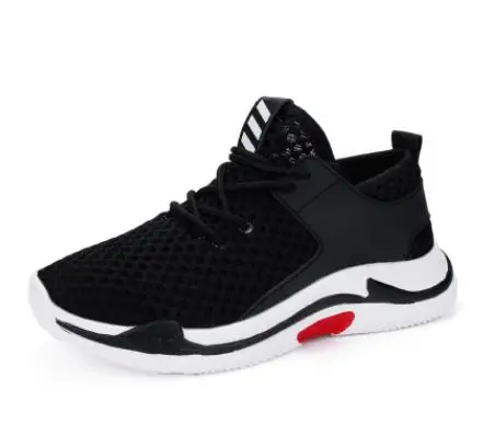 

2019 Lace-up Solid Color Female Sport Shoes .