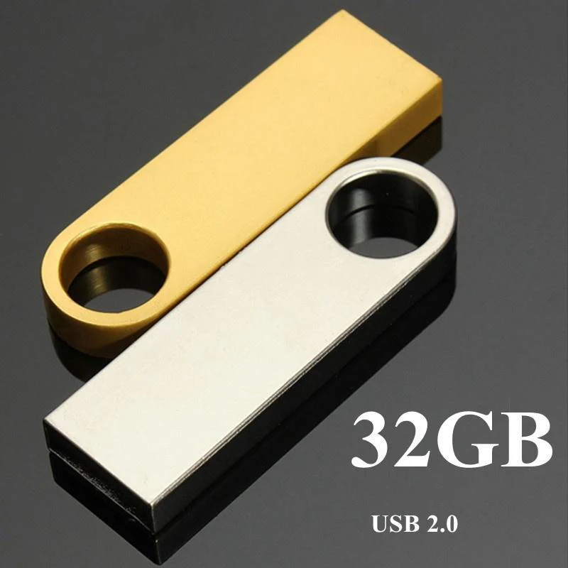 Водонепроницаемый металлическая ручка привода 8 GB 16 GB 32 GB 128 GB USB флеш-накопитель 64 Гб портативной памяти флешки хранения флэш-диск