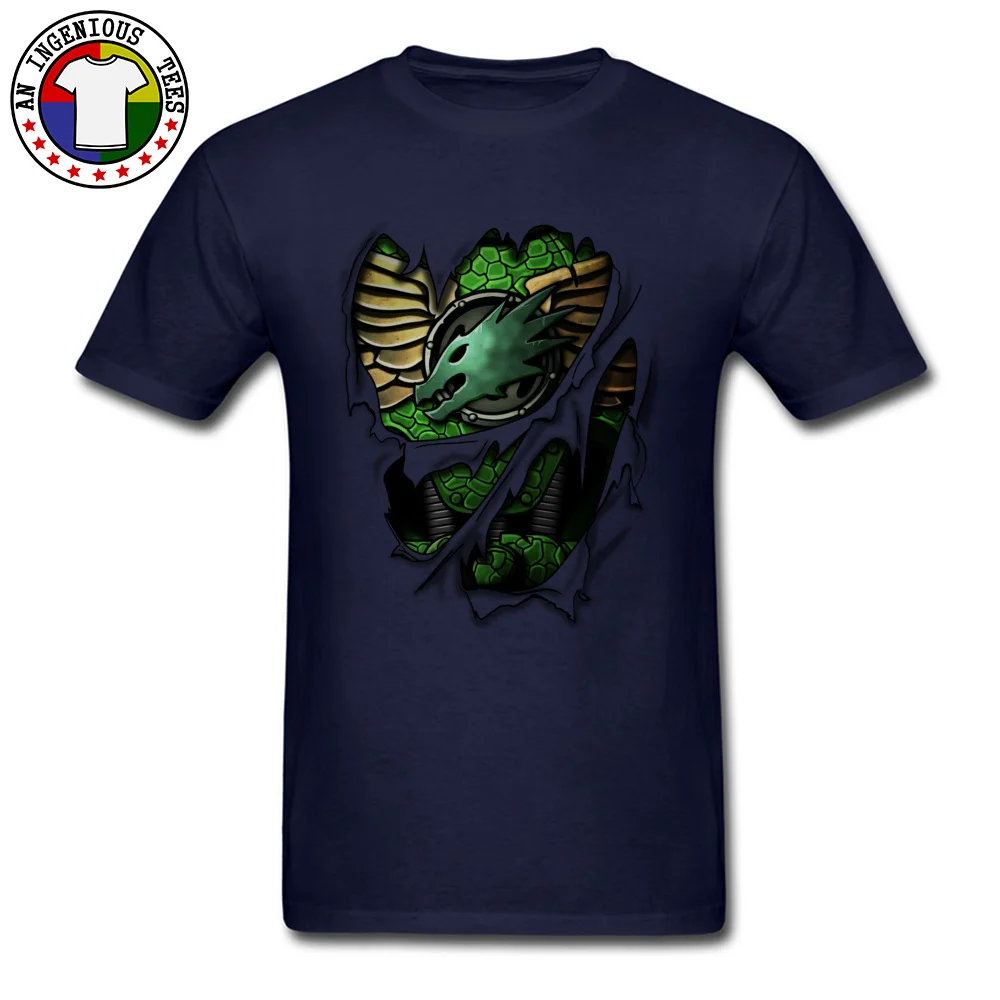 Pure Cotton Men Short Sleeve Salamanders Armor Tshirts Printed On T Shirt Coupons Casual Round Neck Tops Shirts Salamanders Armor navy