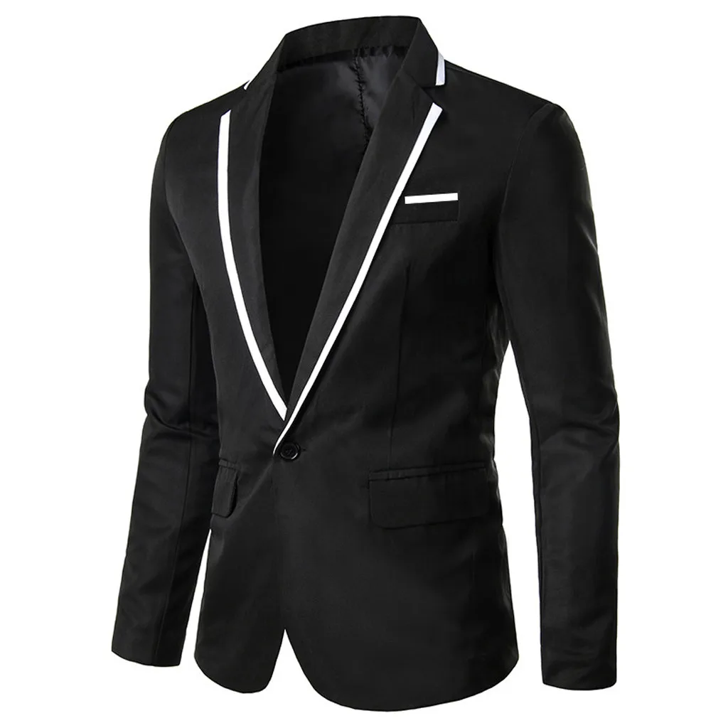 Мужской пиджак стильный мужской Блейзер костюм homme Бизнес Свадебная вечеринка верхняя одежда пальто костюм terno masculino высокое качество d90705