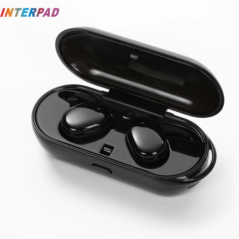 

Interpad Wireless Bluetooth Earphones Professional Waterproof In-Ear Earbuds With Mic Stereo Sound Support Handsfree For Xiaomi