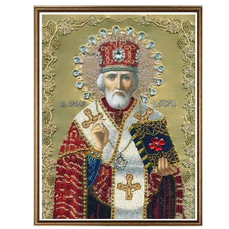 

5D Diy diamond painting cross stitch Diamond Embroidery true religious men diamond moasic pattern Rhinestones home decor gift