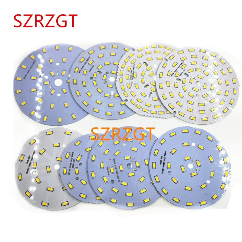 3 Вт 5 Вт 7 Вт 9 Вт 12 Вт 15 Вт 18 Вт SMD5730 SMD5630 печатная плата холодный белый теплый белый светодиодный светильник