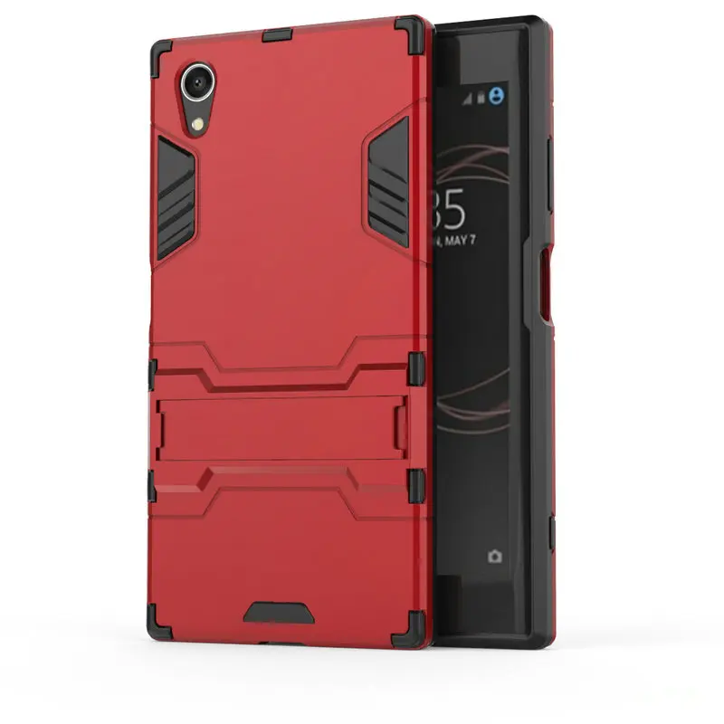 Противоударный жесткий чехол для sony Xperia XA1 Plus Dual G3421 G3423 для sony Xperia XZ1 Compact XZ XZs Combo Armor чехол Железный чехол