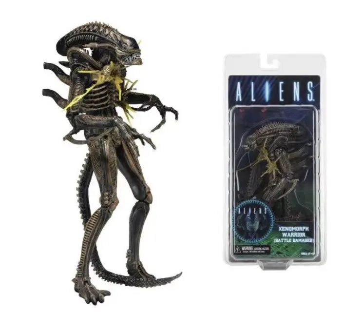 Фильм AVP Aliens vs Predater серия LT. Ellen Ripley бомбардировщик Xenomorph Воин битва поврежденная фигурка Модель Кукла игрушка