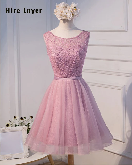 coral junior bridesmaid dresses