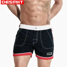 Размера плюс мужские купальные шорты светильник тонкие быстросохнущие шорты для плавания шорты для мужчин шорты для плавания Шорты для пляжа купальный костюм Desmiit