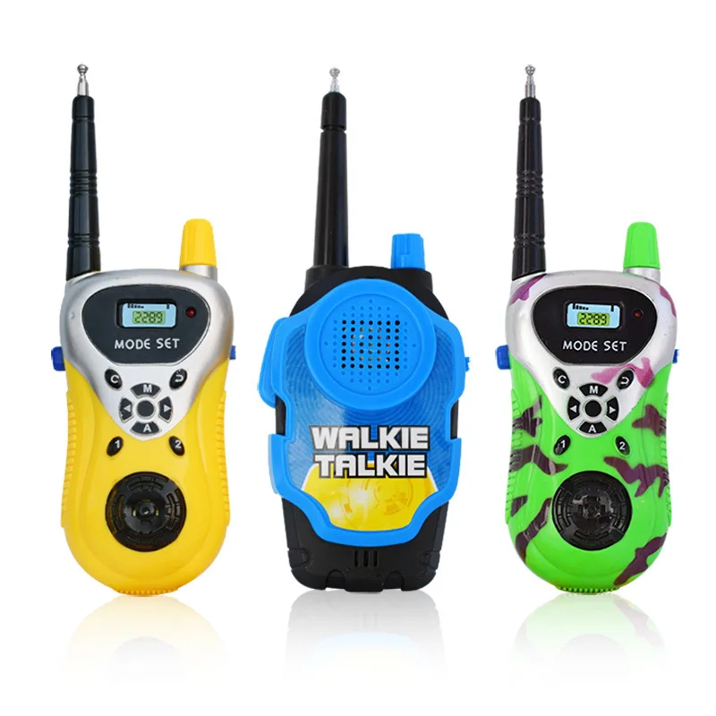 Электронные игрушки Walkie Talkie Интерком игрушки модель рация расстояние Звонки 1-60 м интерактивные ролевые игры Вечерние игры игрушки