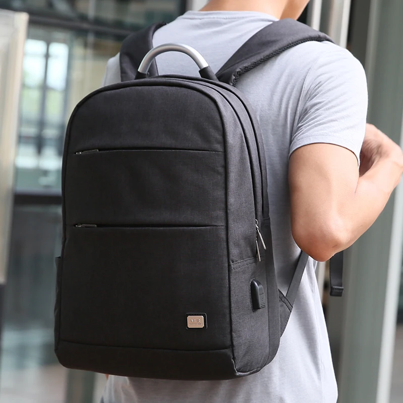 Mark Ryden Men's Backpack Fashion Multifunction USB Charging Men 15inch Laptop Backpacks Bisiness Bag For Men