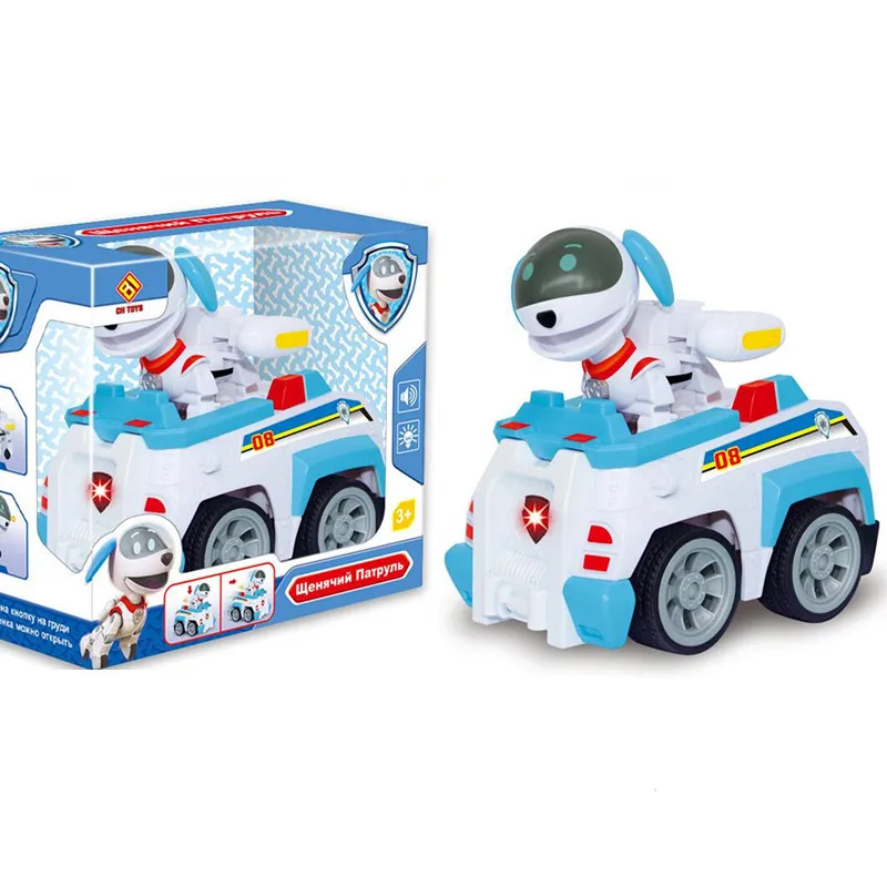 

Paw Patrol Toys Car Robot Dog Car Toy Anime Action Figures Vehicle Patrulla Canina Juguetes Model Toys for Children Best Gift
