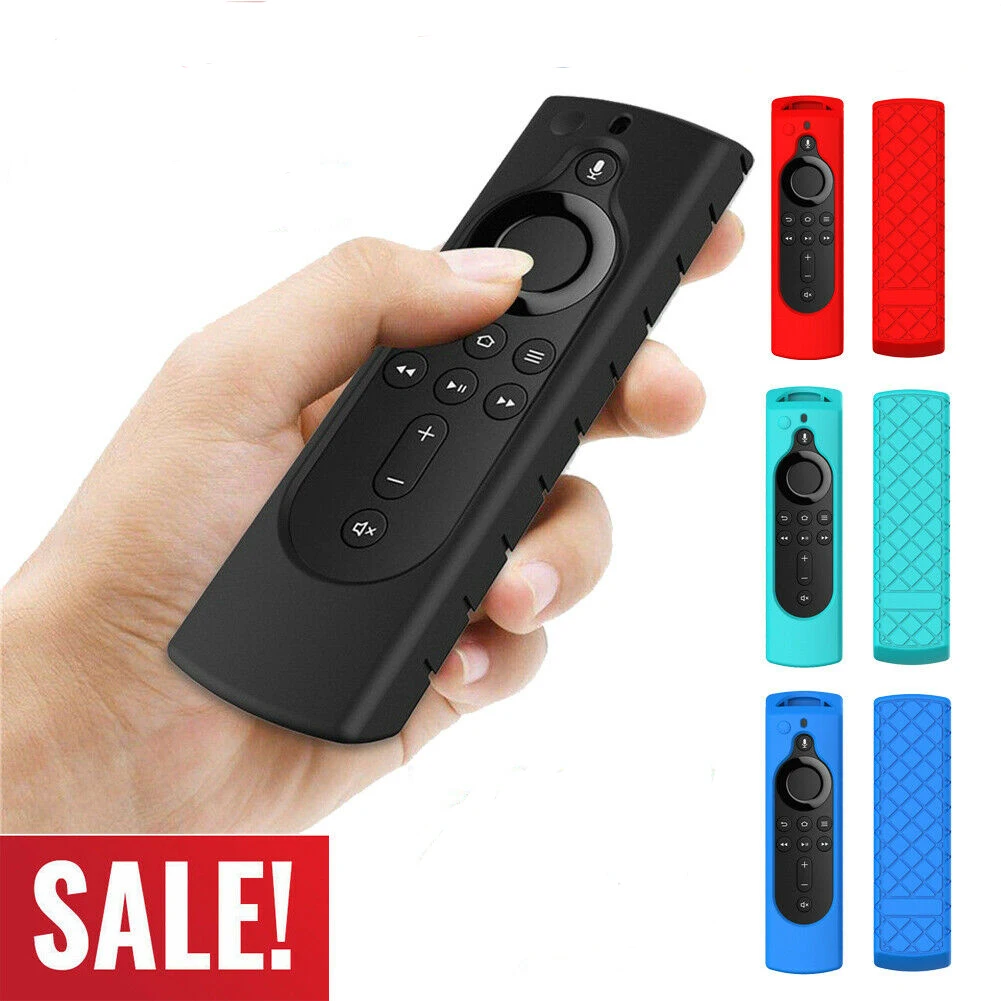 For  TV Stick 4K TV Stick Remote Control Silicone Case Protective Cover Skin