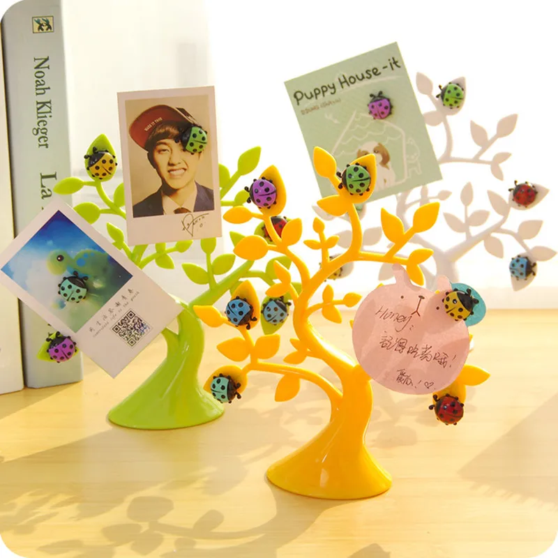 Новый Настольный зажим Lucky Tree для записей милые держатели фотографий