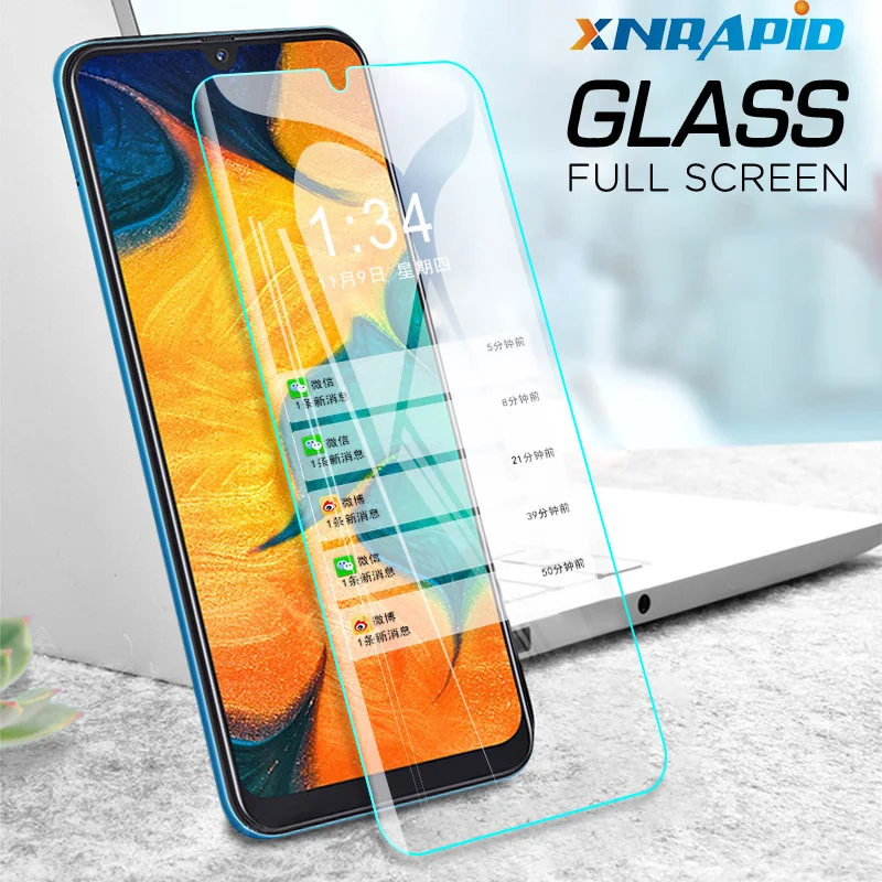 

Toughened glass is suitable for samsung Galaxy A30 A50 A10 M10 M20 transparent glass screen protective film glass