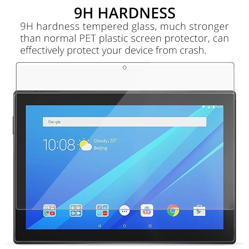 2 шт./лот, стеклянная пленка для планшета lenovo Tab 4 10, защитная пленка для экрана lenovo TAB4 10 TB-X304F TB-X304N 10,1, закаленное стекло