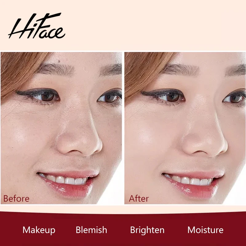 HIFACE бренд Cushion Foundation Face Base 15 г CC крем Долгое легко носить корректор Отбеливание