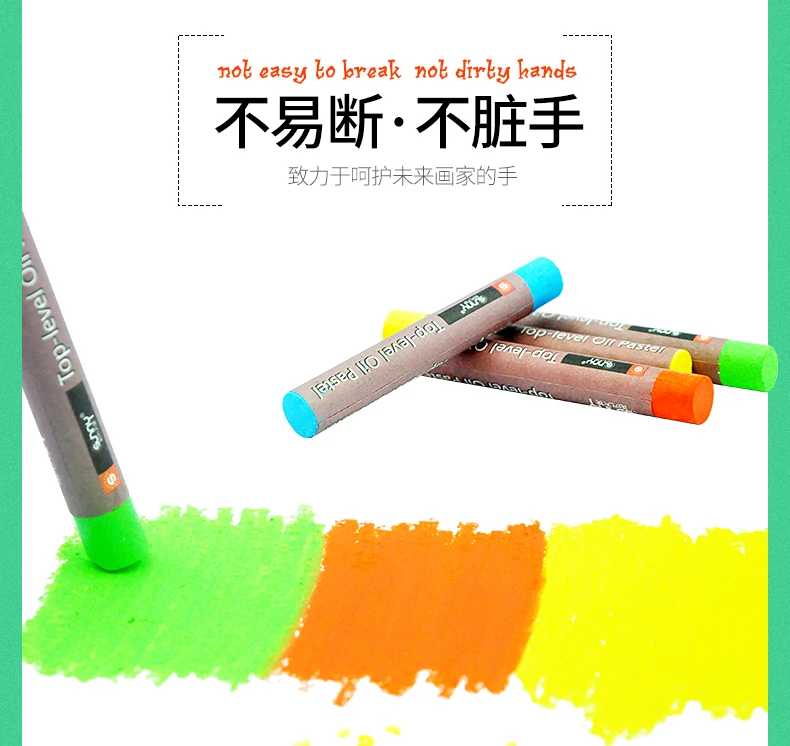 Cores para o Desenho Pintura a Óleo Bonitos do Óleo de 12 Pastéis Macios 50 Conjunto Crianças Ceras Presente Vara Artigo - 16 25 9 Cheap Láp. cera
