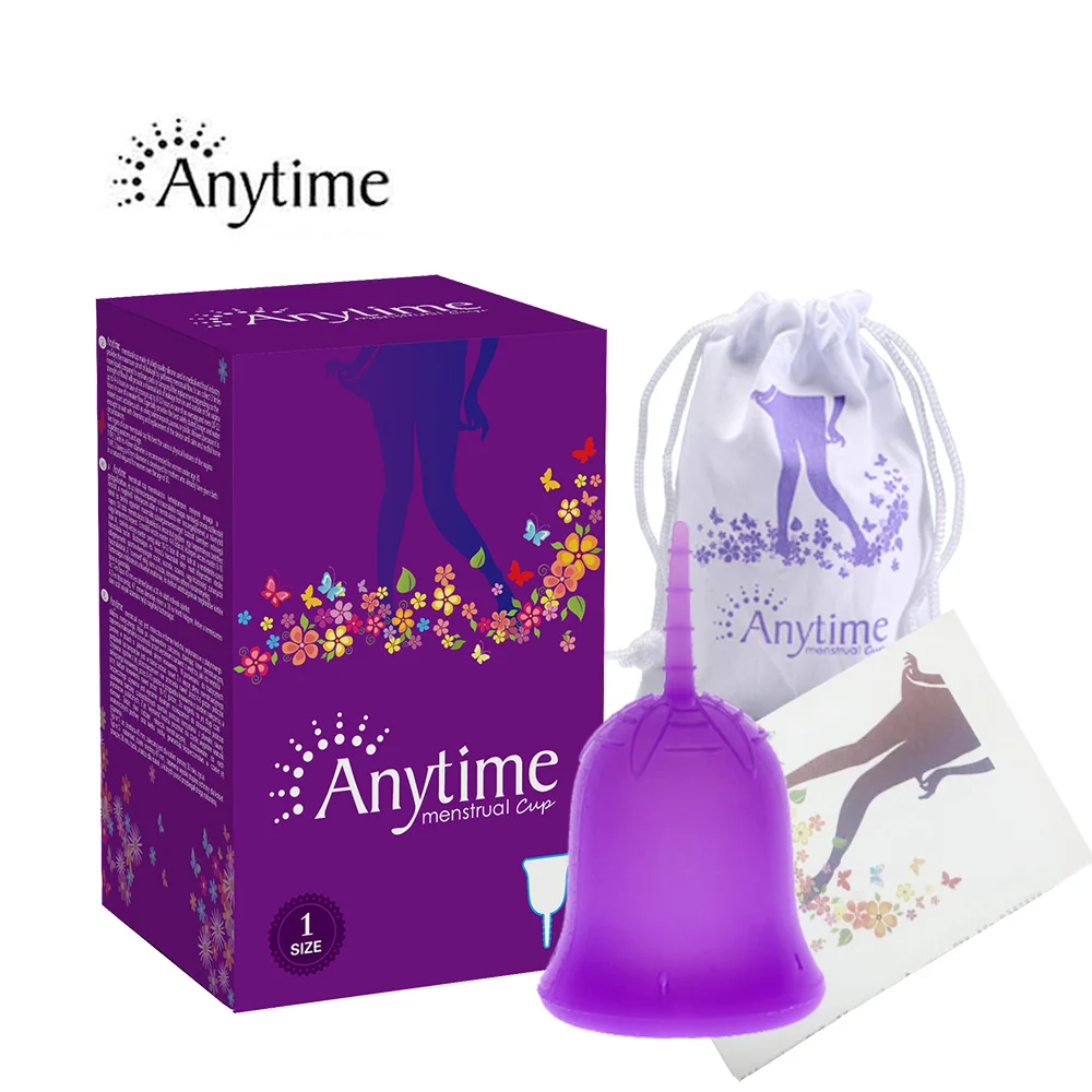 Menstrual cup 10Pcs Reusable Medical Grade Silicone Menstrual Cup