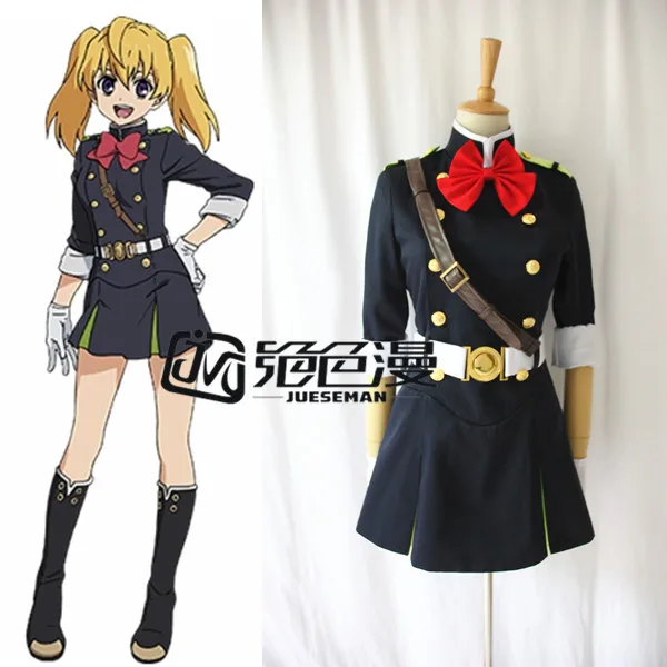 

Seraph of the End Mitsuba Sangu Uniform Cosplay Costume