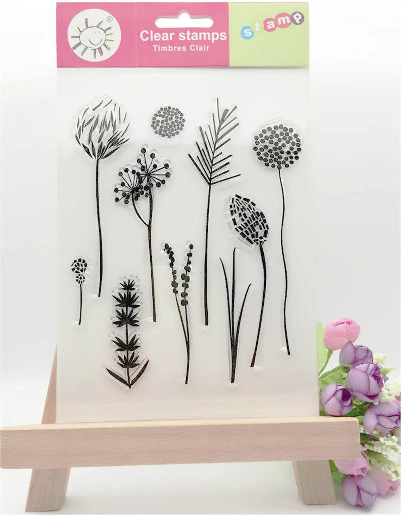 

scrapbook DIY paper card About dandelion clear STAMPS FOR PHOTO scrapbooking stamp for christmas wedding gift CL-056