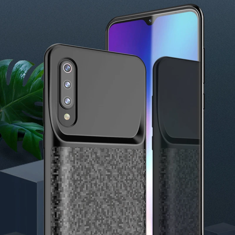Чехол для зарядного устройства Xiaomi Mi 9 4700 мАч внешний умный чехол аккумулятора