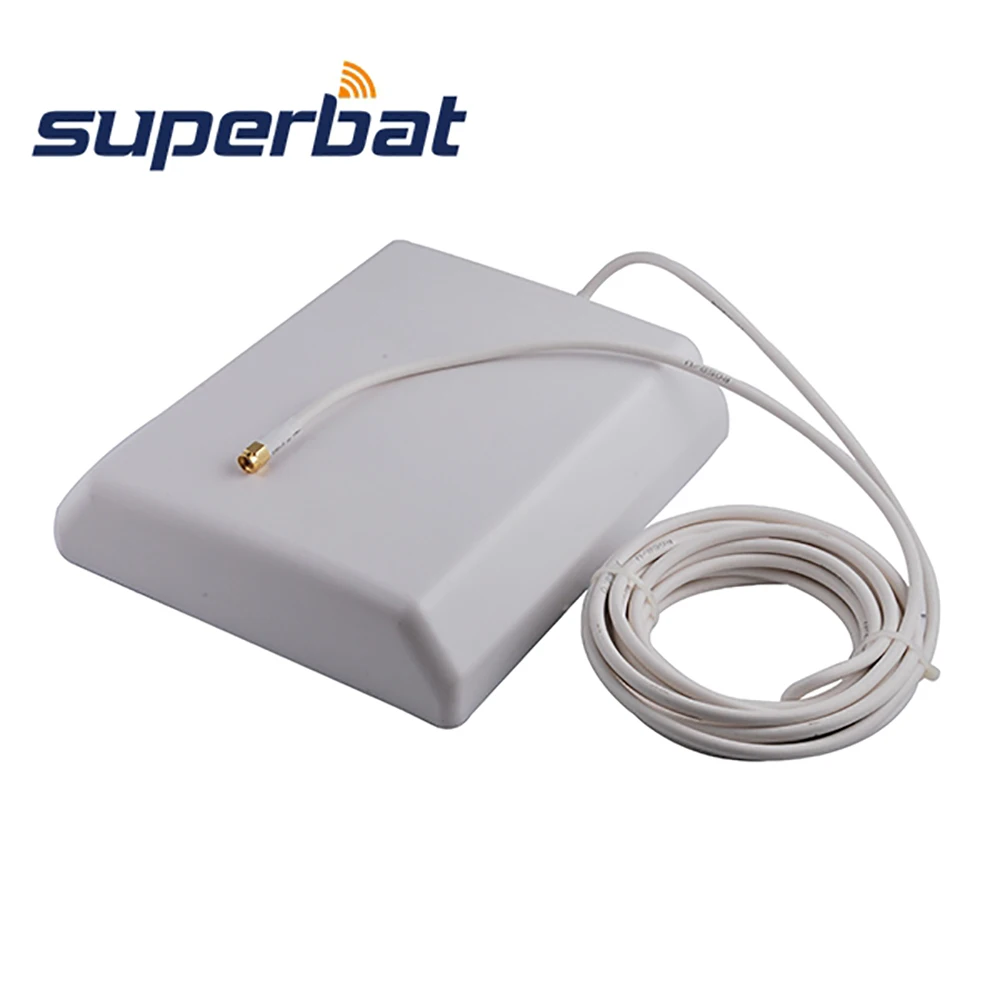 Superbat 880~ 960 МГц, 1900-2170 МГц Anetena 15dBi GSM/3g/UMTS панель антенный усилитель с удлинительным кабелем 5 м RP-SMA разъем