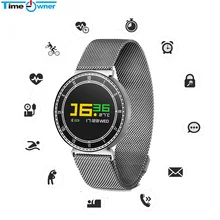 Умный Браслет TimeOwner CF007 Pro, трекер сердечного ритма, кровяное давление, вызов, SMS, напоминание, водонепроницаемый смарт-браслет, фитнес-браслет