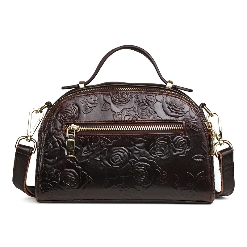 Женская сумка через плечо натуральная кожа Винтаж высокое качество|vintage tote bag|brand