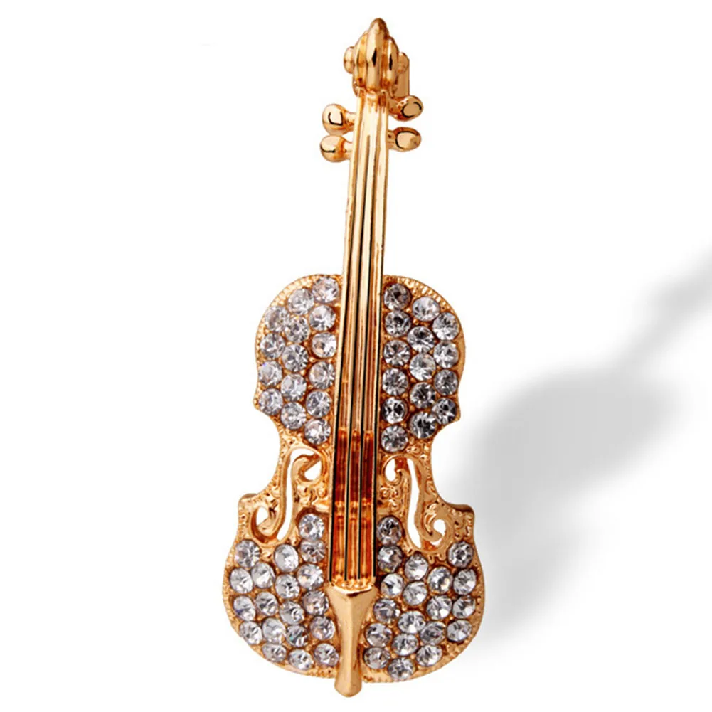 

Personalized Exquisite Violin amd Plane Brooch Unisex Pin Suit Accessory Jewelry Cute Gift
