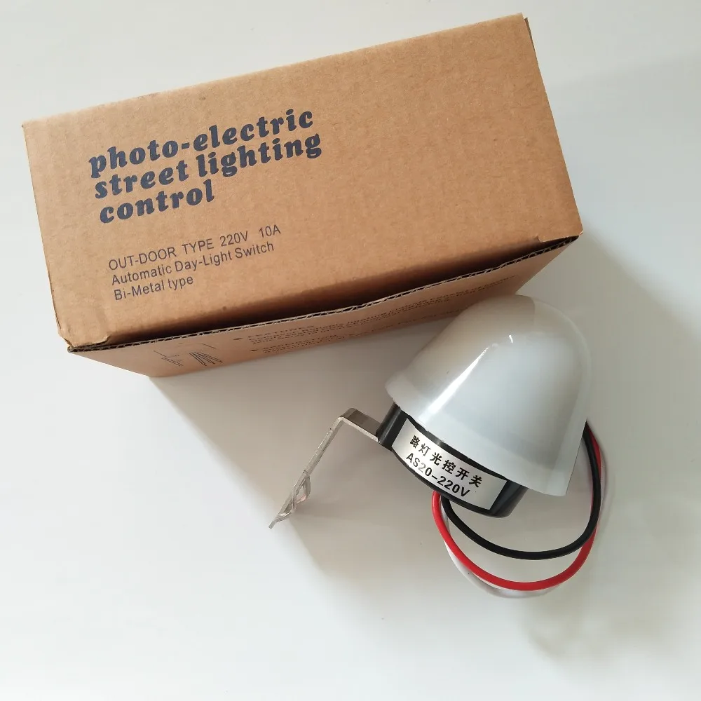 Automatic Auto On Off Photocell Street Light Switch Dc Ac