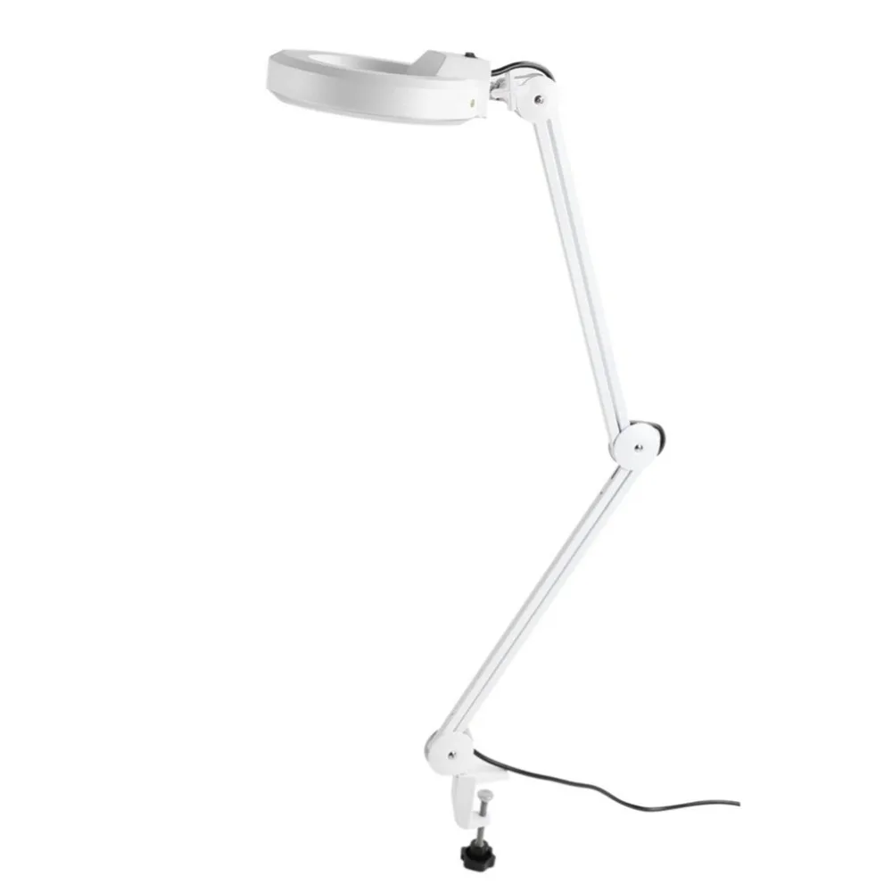 

Cold White Beauty Desk Light Magnifier Skincare Cosmetic Makeup Manicure 5x Magnifying With Clamp Spa Salon Tool YS-701