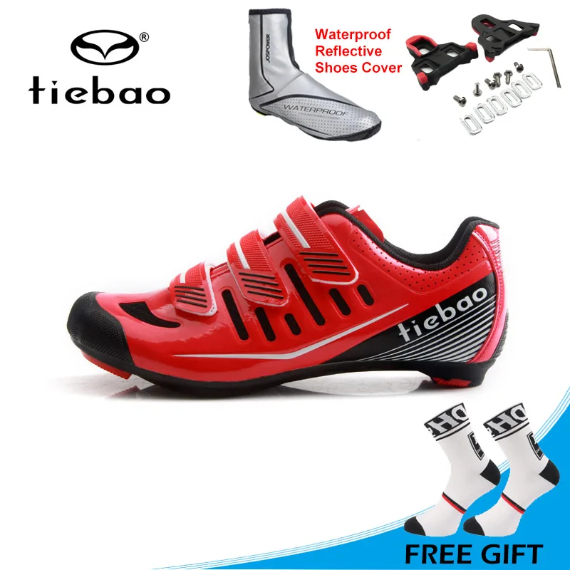 

Tiebao Road Bike Riding Shoes For Men Anti-slip Self-locking Cycling Shoes Professional Bicycle Shoes Sneakers Sapatos ciclism