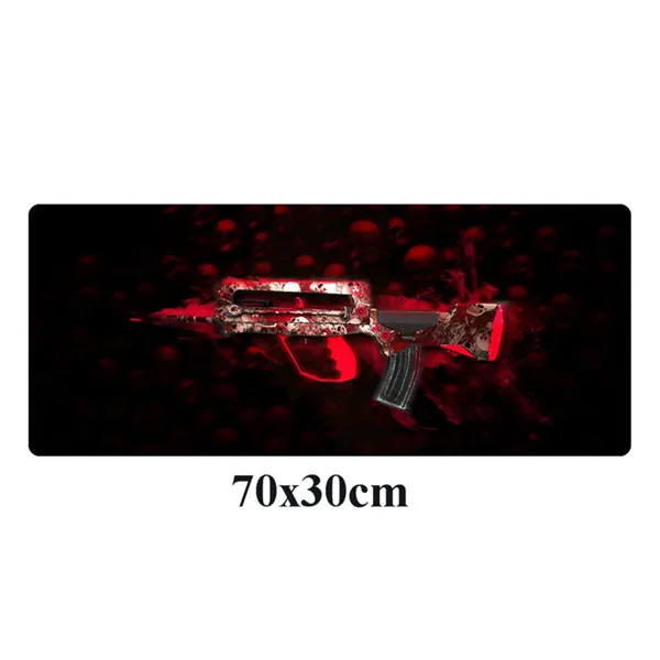 Большой игровой коврик для мыши 70x30 см CS GO, игровой коврик для мыши, противоскользящий фиксирующий край, коврик для клавиатуры, компьютерный коврик - Цвет: NO.4