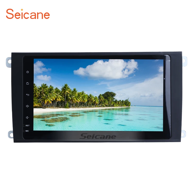 

Seicane 2 DIN 8" Android 8.0 8-core Bluetooth WiFi GPS Navigation Car Radio for 2003-2009 2010 PORSCHE Cayenne with FM 4G 32G