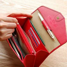 Nouveau Design Haute Capacité Femmes D’embrayage Sacs Multi-fonction Enveloppe D’embrayage Sacs De Mode Grand Portefeuilles Dame Carte Porte-Monnaie bourse