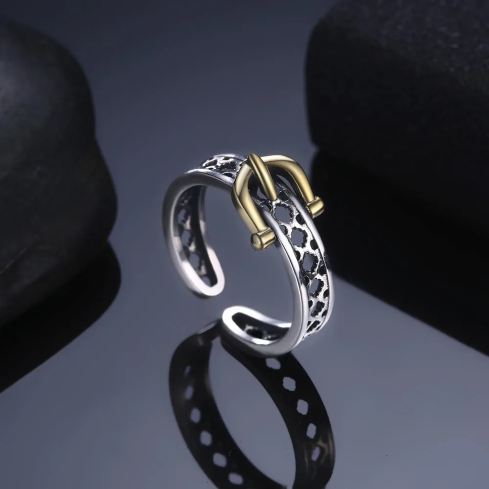 Adjustable Brass 925 silver Rings For Women Classic Anniversary Gift 2018 New Arrival Big Sale Price $4.99 (jewelora RI103548)