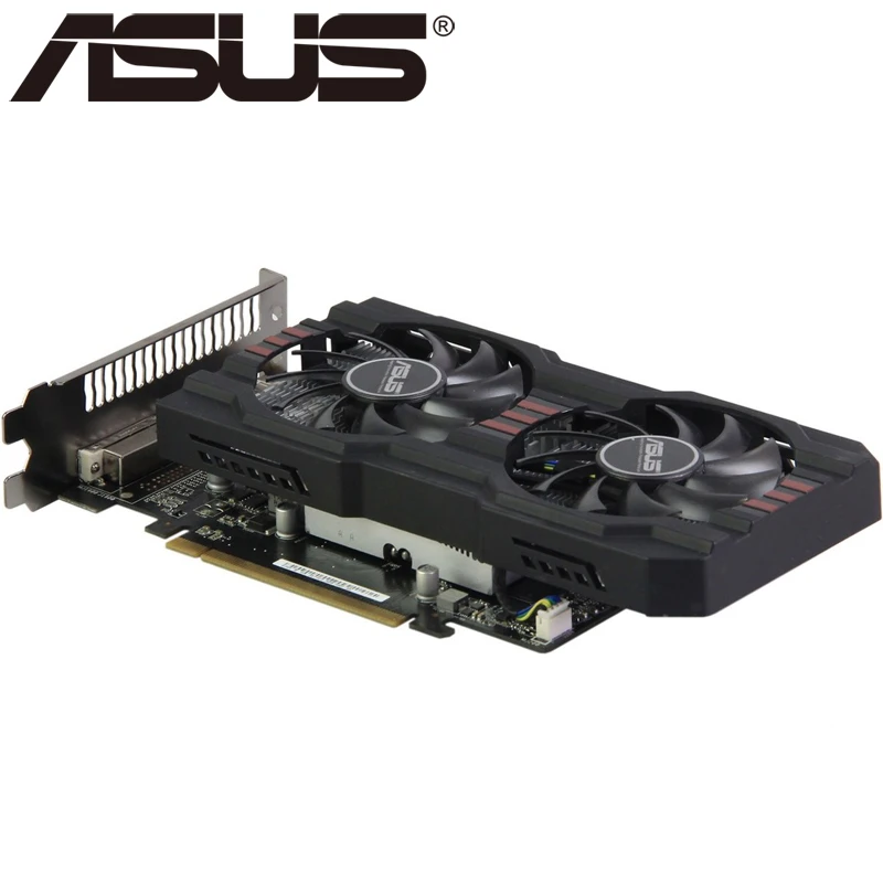 Видеокарта ASUS R7 260X2 GB 128Bit GDDR5, видеокарты для видеокарт AMD Radeon R7260X VGA, эквивалент GTX 750 TI GTX 750TI