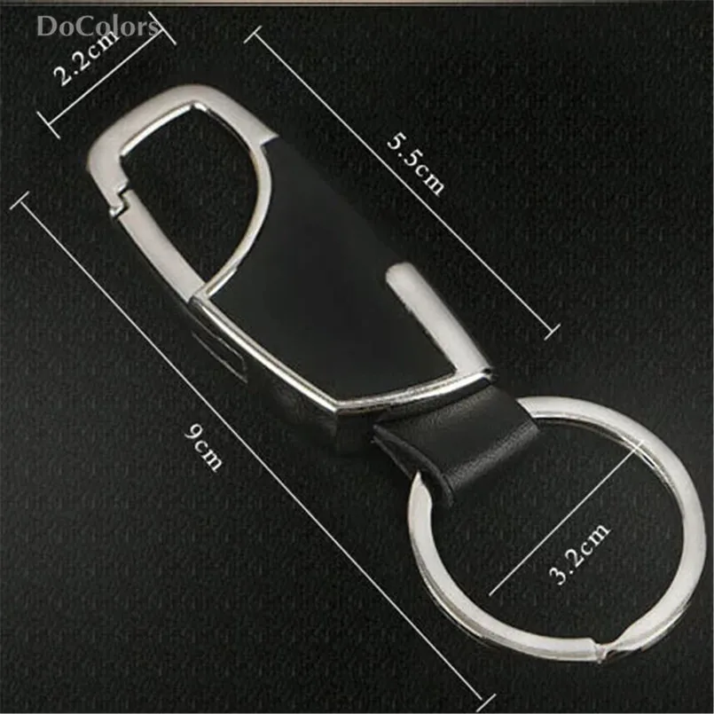 DoColors Кожаный Автомобильный металлический брелок для ключей пластиковая пилочка для ногтей Yaris Хайлендер лэнд крузер PRADO Vios Vitz Reiz Prius