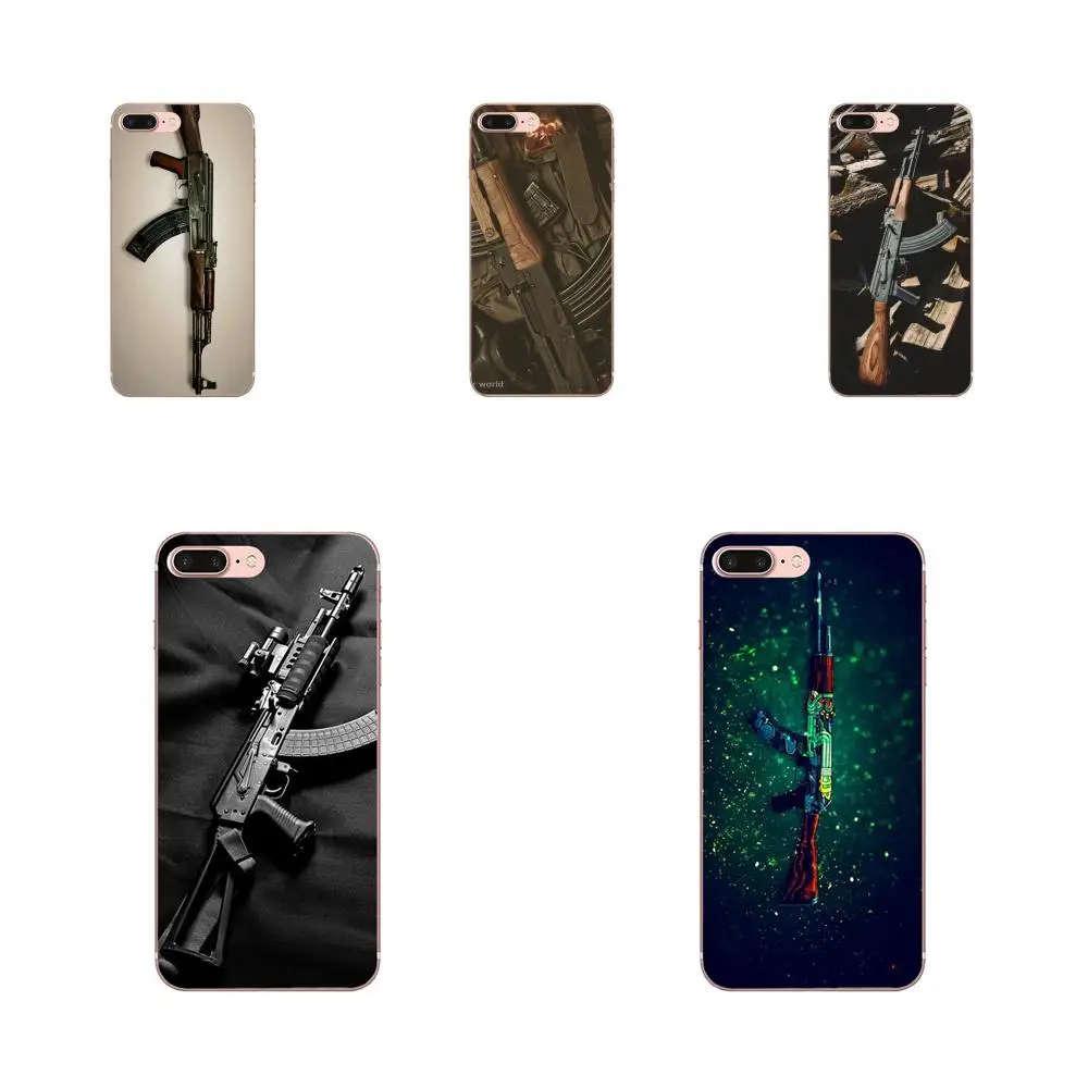 

Soft TPU Covers For Huawei Honor Mate 7 7A 8 9 10 20 V8 V9 V10 G Lite Play Mini Pro P Smart Defend Paris Ak47 Ak 47 M16