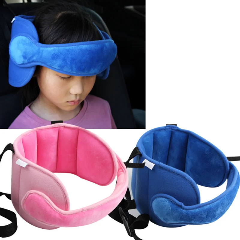 

Child Car Seat Head Pillow Positioner Support Comfortable Safe Straps Sleep Solution Neck Travel Stroller SoftCaushion