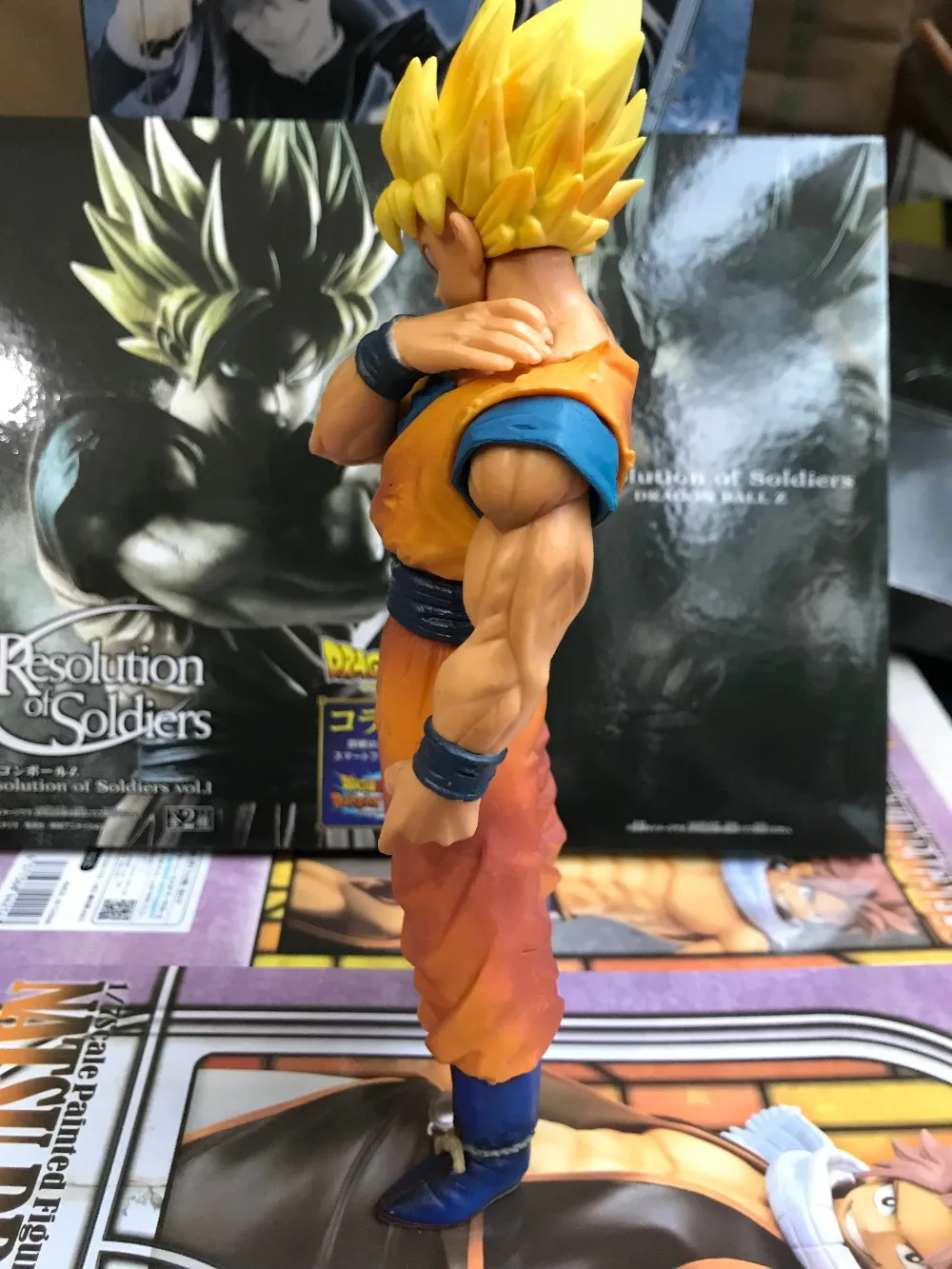 22 см Dragon Ball Z Goku фигурка из ПВХ Коллекционная модель игрушки brinquedos для подарка на Рождество есть база