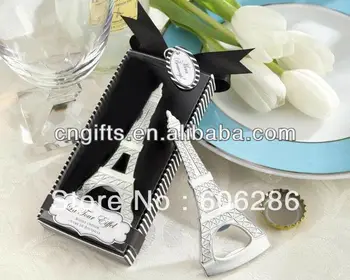 

200pcs/lot Event Souvenir Paris Eiffel Tower Desing Beer Bottle Opener for Wedding Party Supplies