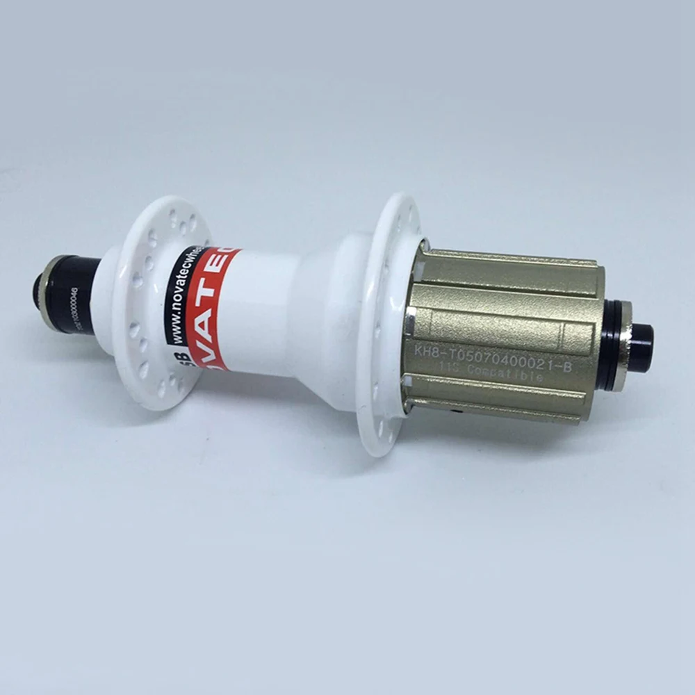 Road Bike Novatec 291 482 AL7075 Aluminum Alloy Hub Compatible for Shiman0 8/9/10/11 Speed or Campy Front 20 Rear 24 Holes
