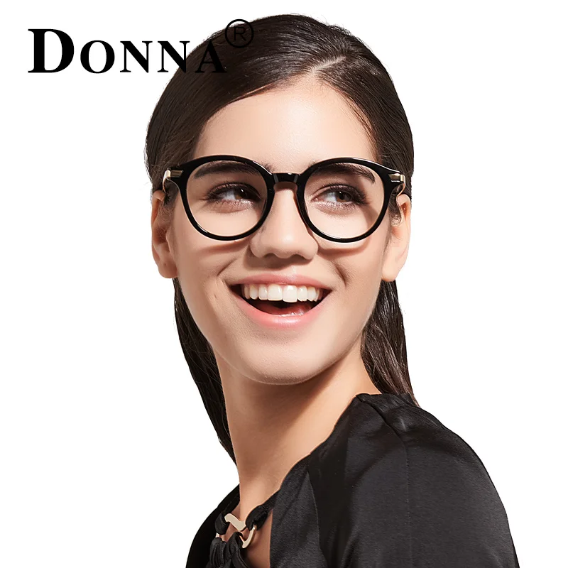 DONNA Brand Design Frame Reading Eyeglasses Women Myopia Designer