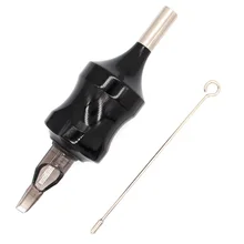 1 PCS Hot Sale 29MM Black Tattoo Grip Aluminium Alloy Tattoo Cartridge Grip Tube Tattoo Machine Pen Handle Grip