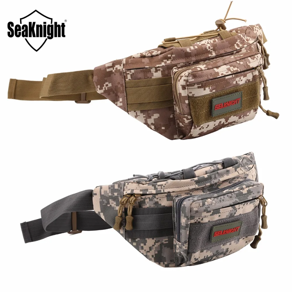 

SeaKnight SK001 Fishing Bags Nylon Bags Multi-Purpose Fishing Pockets Portable Lure Bag 30*15*12cm Outdoor Fishing Lure Bags