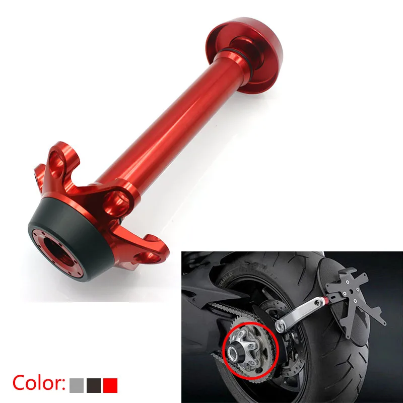 

For Ducat Multistrada 1200 Pikes Peak Touring Motorcycle Rear Axle Guard Fork Crash Bar Frame Slider Wheel Protector Accessories