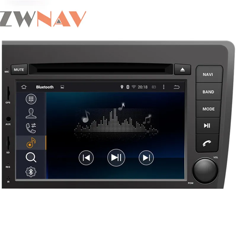 Perfect ZWNAV Android 9.0 Car DVD Player For VOLVO S60 V70 XC70 2000-2004 Auto GPS Navigation Radio Head Unit BIG Screen 22